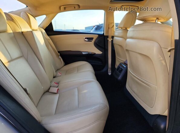 4T1BD1EB0JU063375 2018 TOYOTA AVALON Gold Rear seats view