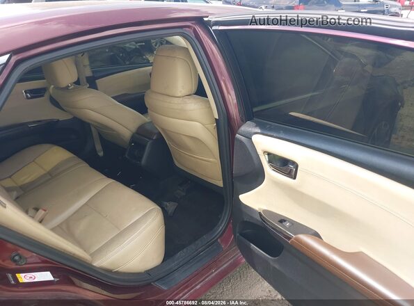 4T1BD1EB1GU054659 2016 TOYOTA AVALON HYBRID Темно-бордовый Вид наклейки с VIN-кодом
