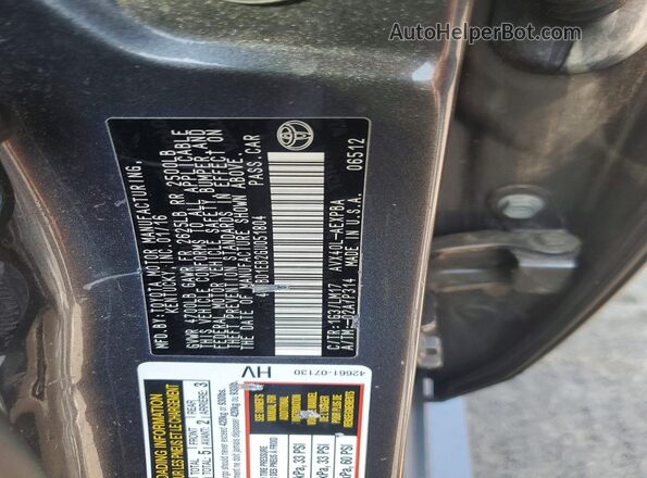4T1BD1EB2GU051804 2016 TOYOTA AVALON Gray ძრავის განყოფილების ხედი