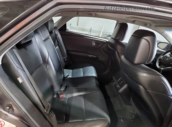 4T1BD1EB2GU053326 2016 TOYOTA AVALON Gray Rear seats view