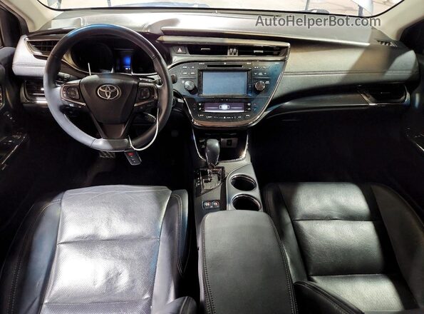 4T1BD1EB2GU053326 2016 TOYOTA AVALON Gray Dashboard view
