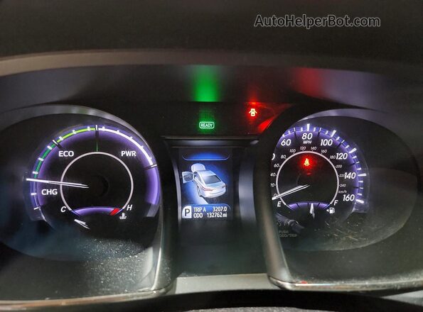 4T1BD1EB2GU053326 2016 TOYOTA AVALON Gray Instrument cluster view