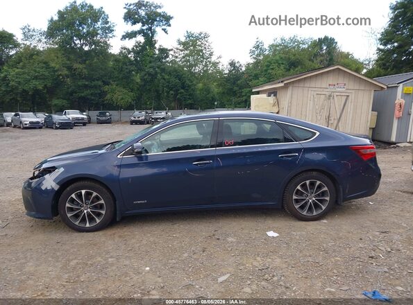 4T1BD1EB2GU054833 2016 TOYOTA AVALON HYBRID Синий Панорамный вид салона 360°
