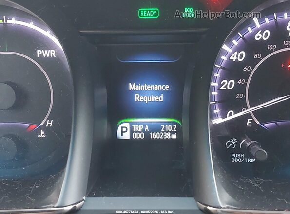 4T1BD1EB2GU054833 2016 TOYOTA AVALON HYBRID Синий 