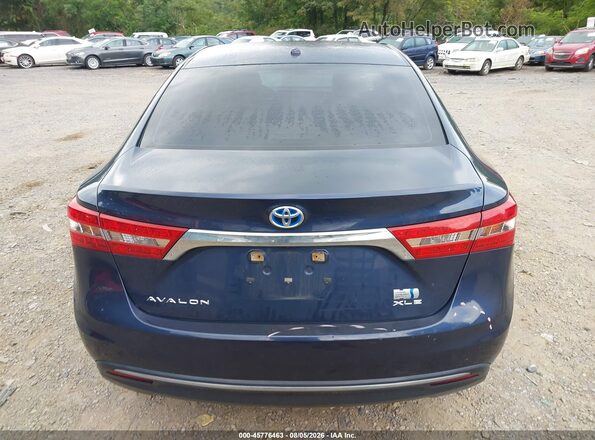 4T1BD1EB2GU054833 2016 TOYOTA AVALON HYBRID Синий 