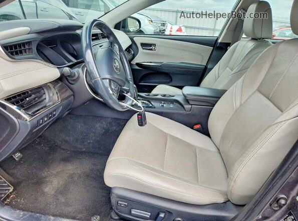4T1BD1EB3GU053867 2016 TOYOTA AVALON Black Widok wnętrza z przodu