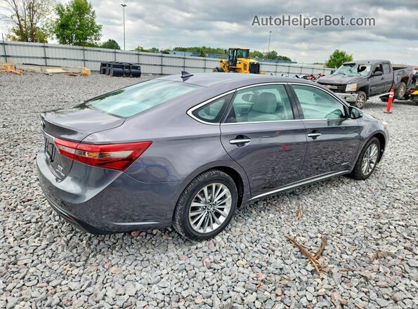 4T1BD1EB3GU053867 2016 TOYOTA AVALON Black Tył prawy