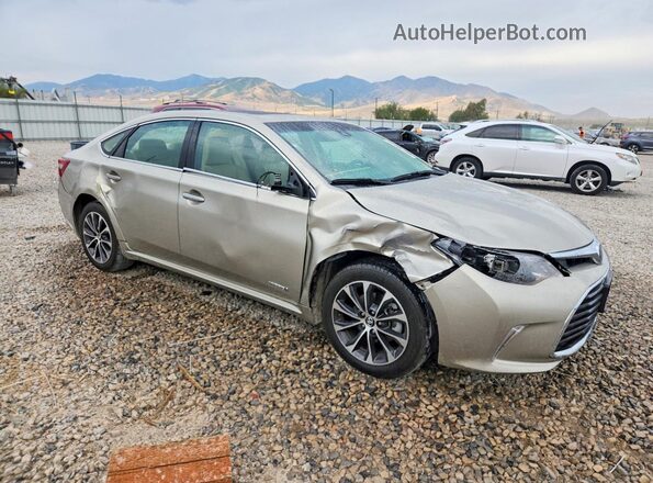 4T1BD1EB3JU061510 2018 TOYOTA AVALON Бежевый Передняя правая четверть