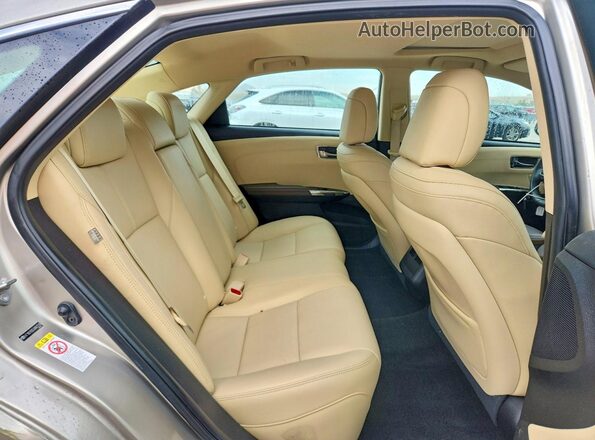 4T1BD1EB3JU061510 2018 TOYOTA AVALON Бежевый Вид задних сидений