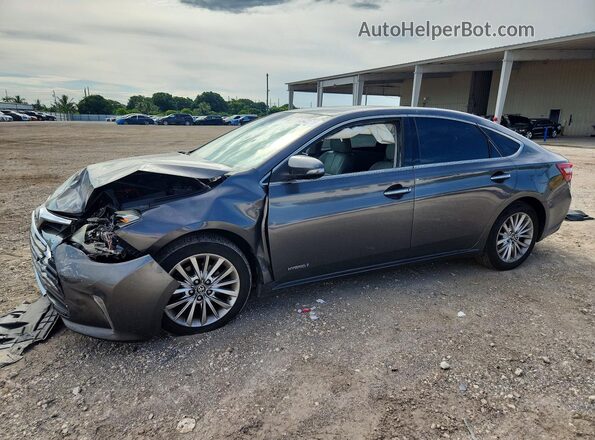 4T1BD1EB4JU063699 2018 TOYOTA AVALON Угольный Задняя левая четверть