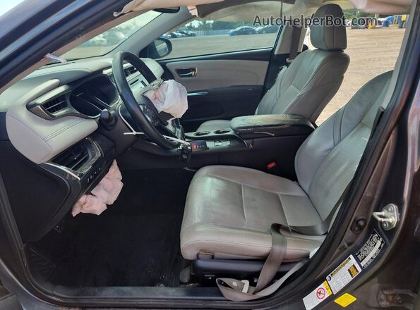 4T1BD1EB4JU063699 2018 TOYOTA AVALON Угольный Вид наклейки с VIN-кодом