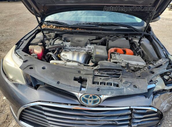4T1BD1EB4JU063699 2018 TOYOTA AVALON Угольный 