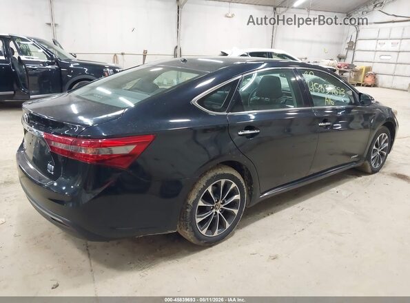4T1BD1EB5GU050274 2016 TOYOTA AVALON HYBRID Black Задня права чверть
