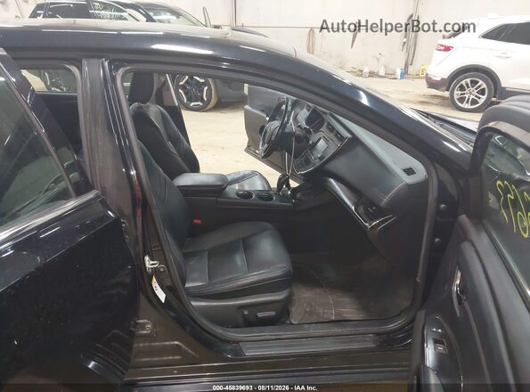 4T1BD1EB5GU050274 2016 TOYOTA AVALON HYBRID Black Вид салону спереду