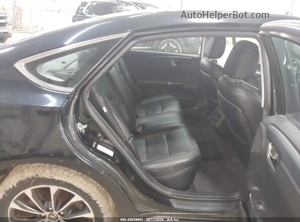 4T1BD1EB5GU050274 2016 TOYOTA AVALON HYBRID Black Вид наклейки з VIN-кодом