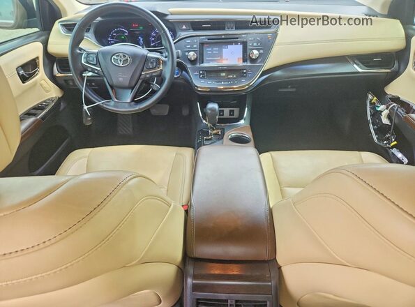 4T1BD1EB6GU048467 2016 TOYOTA AVALON Burgundy Dashboard view