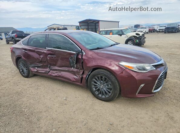 4T1BD1EB6GU048467 2016 TOYOTA AVALON Burgundy Front right