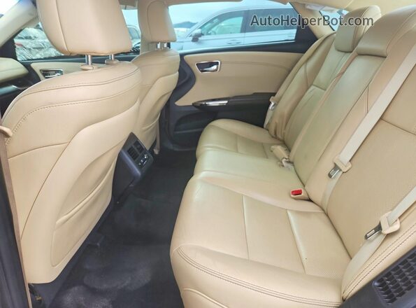 4T1BD1EB6GU048467 2016 TOYOTA AVALON Burgundy Rear seats view
