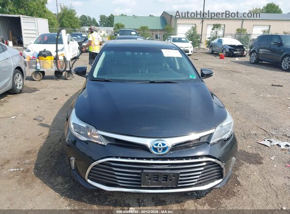 4T1BD1EB6GU056200 2016 TOYOTA AVALON HYBRID Черный Вид щитка приборов