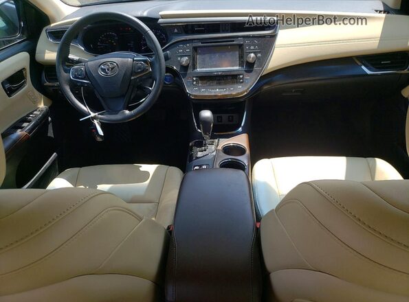 4T1BD1EB7JU062840 2018 TOYOTA AVALON Gold Առջևի վահանակի տեսք