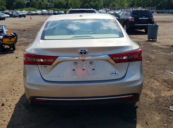 4T1BD1EB7JU062840 2018 TOYOTA AVALON Gold Հետևի տեսք