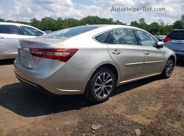 4T1BD1EB7JU062840 2018 TOYOTA AVALON Gold Հետևի աջ
