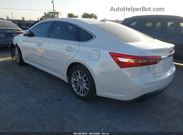 4T1BD1EB8GU055422 2016 TOYOTA AVALON HYBRID White Tył lewy