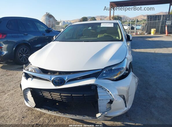 4T1BD1EB8GU055422 2016 TOYOTA AVALON HYBRID White 