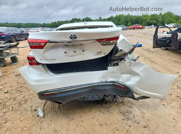 4T1BD1EB9JU063911 2018 TOYOTA AVALON White Vista trasera