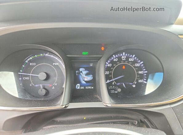 4T1BD1EB9JU063911 2018 TOYOTA AVALON White Vista del cuadro de instrumentos