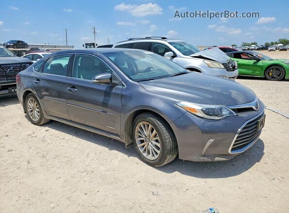 4T1BD1EB9JU064198 2018 TOYOTA AVALON Серый Передняя правая четверть