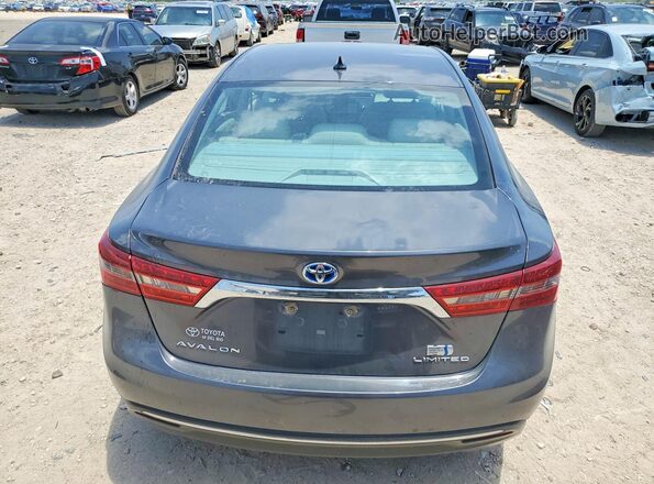 4T1BD1EB9JU064198 2018 TOYOTA AVALON Серый Вид сзади