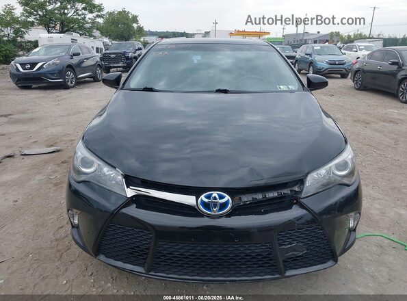4T1BD1FK2GU194248 2016 TOYOTA CAMRY HYBRID Black Սարքավորումների վահանակի տեսք