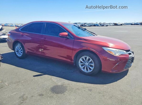 4T1BD1FK2GU199692 2016 TOYOTA CAMRY Red წინა მარჯვენა