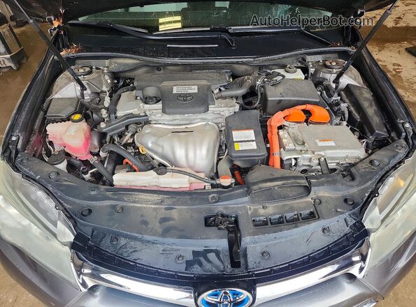 4T1BD1FK4GU190671 2016 TOYOTA CAMRY Серый Вид задней части салона