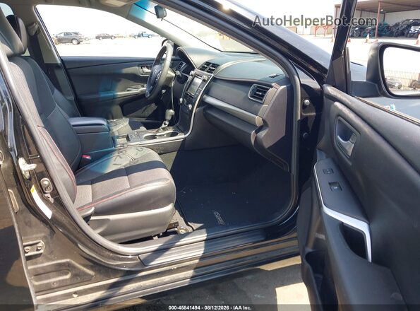 4T1BD1FK4GU200728 2016 TOYOTA CAMRY HYBRID Black Widok wnętrza z przodu
