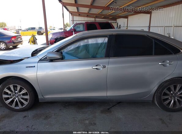 4T1BD1FK6GU190655 2016 TOYOTA CAMRY HYBRID Silver Widok wnętrza 360 stopni