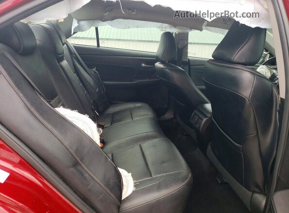 4T1BD1FK7GU188249 2016 TOYOTA CAMRY Burgundy უკანა სავარძლების ხედი