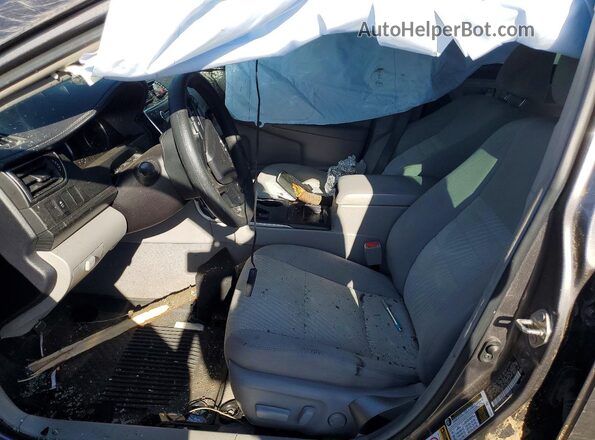 4T1BD1FK7GU200819 2016 TOYOTA CAMRY Charcoal Вид салону спереду