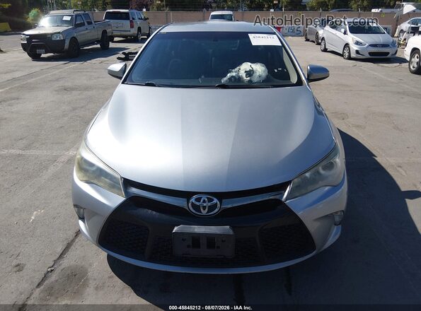 4T1BF1FK0GU138805 2016 TOYOTA CAMRY Silver Вид щитка приладів