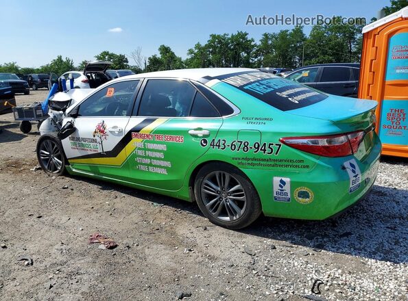 4T1BF1FK0GU160559 2016 TOYOTA CAMRY White Rear left