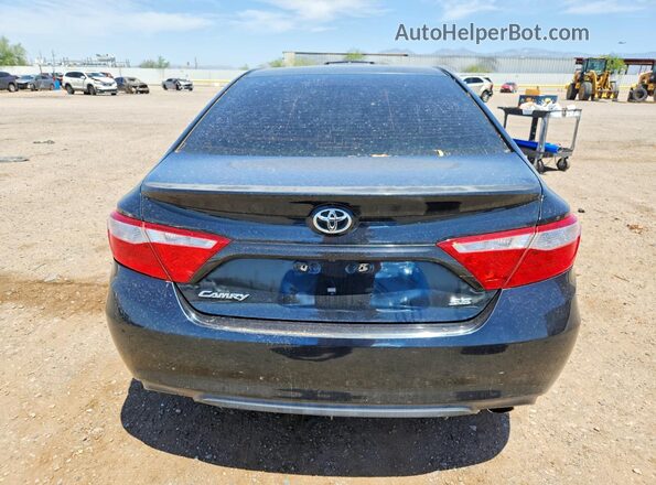 4T1BF1FK0GU244722 2016 TOYOTA CAMRY Black Вид ззаду