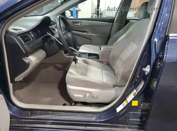 4T1BF1FK0GU504293 2016 TOYOTA CAMRY Blue წინა სალონის ხედი