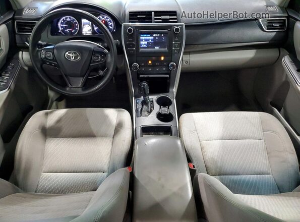 4T1BF1FK0GU504293 2016 TOYOTA CAMRY Blue წინა პანელის ხედი