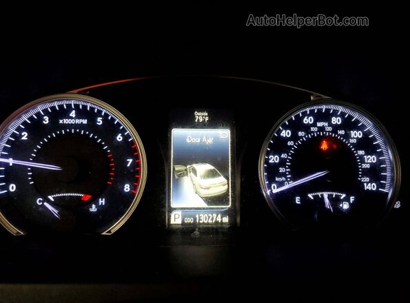 4T1BF1FK0GU504293 2016 TOYOTA CAMRY Blue ხელსაწყოთა პანელის ხედი
