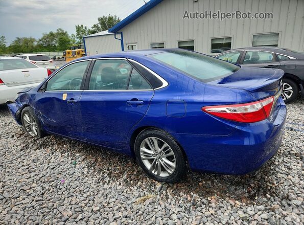 4T1BF1FK0GU608802 2016 TOYOTA CAMRY Blue უკანა მარცხენა