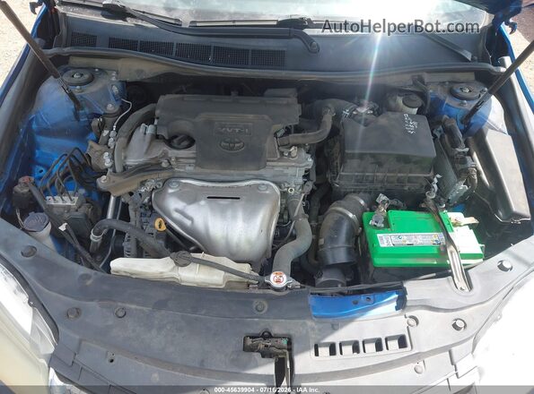 4T1BF1FK0HU668967 2017 TOYOTA CAMRY Blue Widok z tyłu