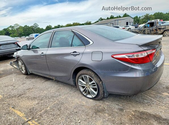 4T1BF1FK0HU720694 2017 TOYOTA CAMRY Charcoal Rear left