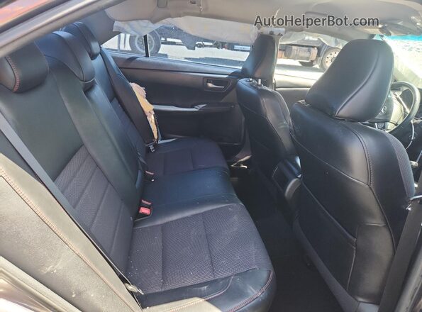 4T1BF1FK0HU769507 2017 TOYOTA CAMRY Серый Вид задних сидений