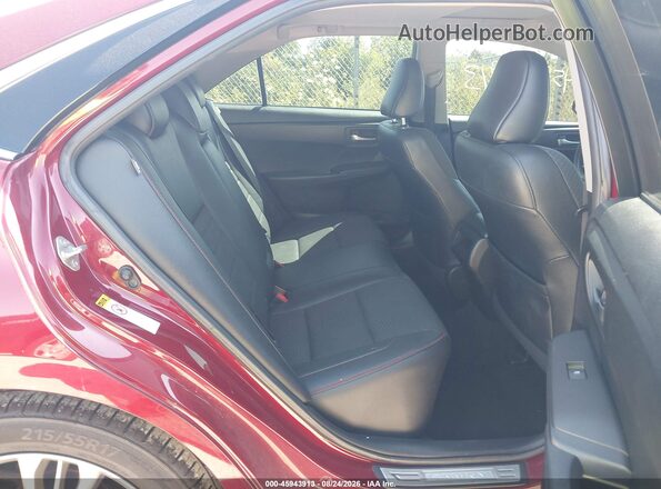 4T1BF1FK1GU547508 2016 TOYOTA CAMRY Red VIN კოდის სტიკერის ხედი